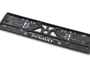 Рамка номерного знака для Renault 01->