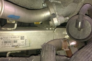 Радіатор рецеркуляціїї відпрацьованих газів Renault Trafic 2.0 dci 10->14 Оригінал б\у 8200719993