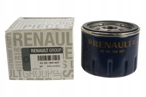 Фільтр оливи (масляний) Renault Trafic 1.9 dci 01-06 Оригінал Renault 82 00 768 927