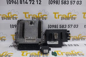 Блок управління двигуном комплект Renault Trafic 2.0 dci 10-14