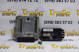 Блок управління двигуном комплект Renault Trafic 2.0 dci 2007-2010
