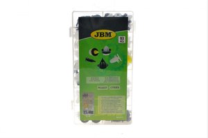 Набір монтажних кліпс пластмасових для дверних панелей (93 шт) JBM 53713